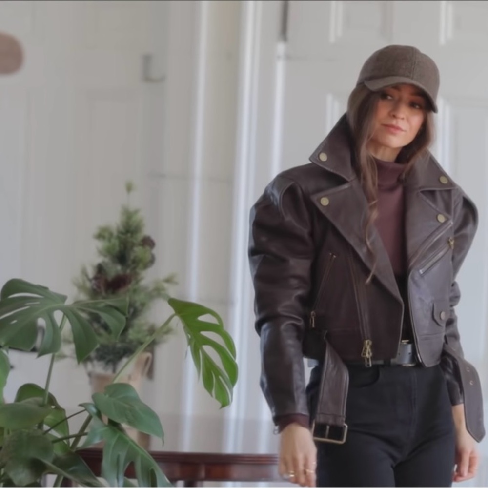 Veronica Beard Marea Moto Jacket - Picture 8 of 10